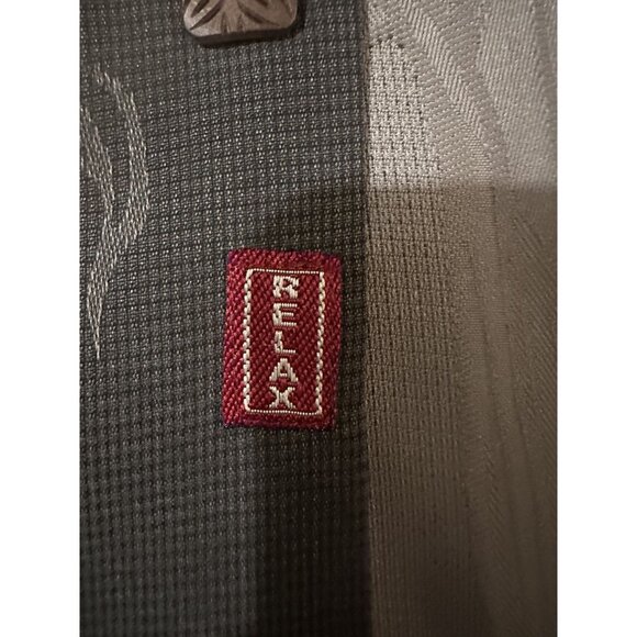 Tommy Bahama Hawaiian Shirt Men’s M Silk Black Palm Leaves Island Tropic Isles - Picture 4 of 6